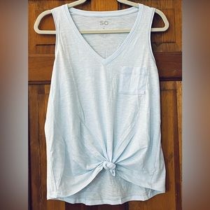 Light blue sleeveless tshirt, NWT
